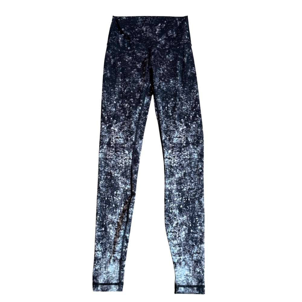 Lululemon Wunder Under Effervescence High Rise Nulux Leggings‎ Size 4 Yoga